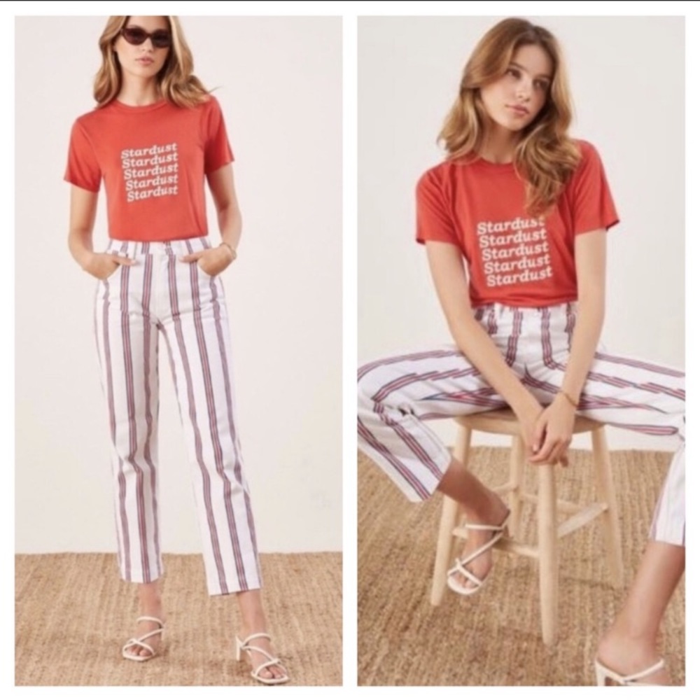 NWOT Reformation Roper Jean